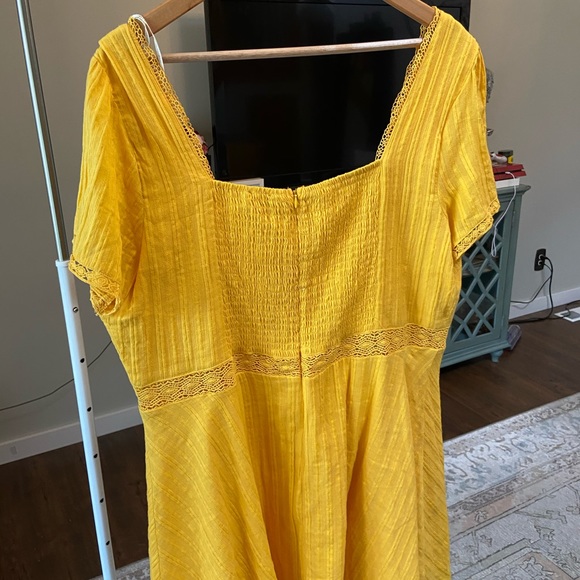 Yellow summer dress - Picture 4 of 4
